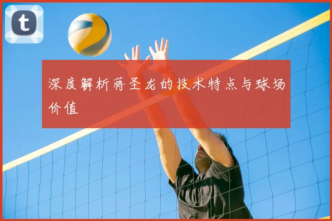深度解析蒋圣龙的技术特点与球场价值