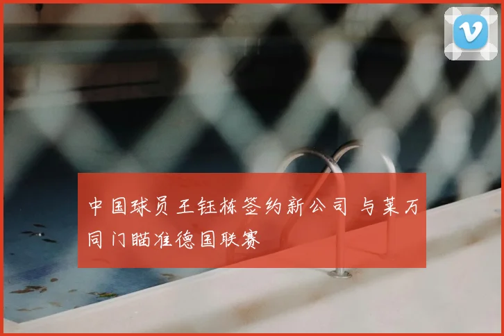 中国球员王钰栋签约新公司 与莱万同门瞄准德国联赛